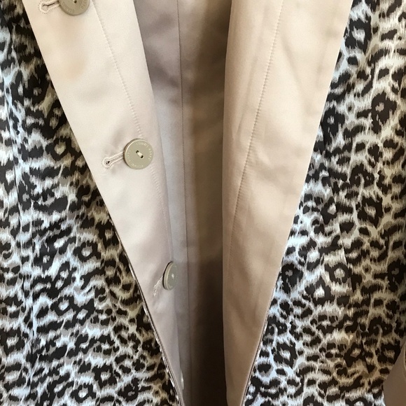 DENNIS BASSO Reversible Leopard Print Jacket Trench Coat Women’s Plus Size 3X - Picture 6 of 16